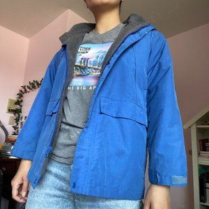 Bright Blue Ski Jacket with Fleece Lining